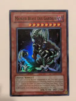 Masked Beast Des Gardius TAEV-ENSE1 Limited Edition Super Rare LP - Image 1