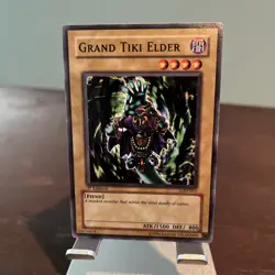 Grand Tiki Elder LON-011 1ST Edition LP Yugioh - Image 1