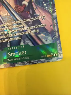 One Piece CG Smoker OP10-030 Royal Blood Parallel Super Rare! - Image 3