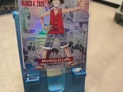 One Piece US Voyage College basketball Tour Limited Edition Luffy Trading card - Image 3