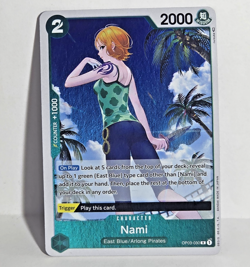 One Piece Pillars Of Strength Nami Foil OP03-030 NM Rare - Image 1
