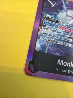 Monkey.D.Luffy OP09-061 SR Leader Starter Deck 26 Holo Foil One Piece TCG - Image 2