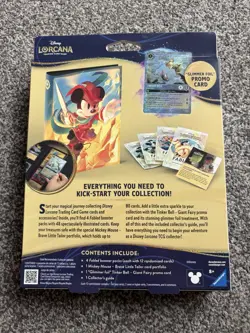Disney Lorcana Collection Starter Set Fabled (includes 4 booster packs) sealed - Image 2