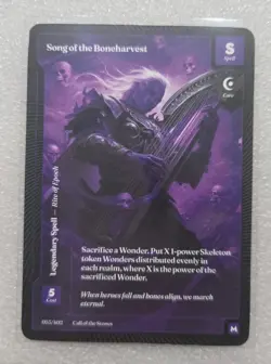 Wonders Of The First Call Of The Stones Song of the Boneharvest Mythic Paper #53 - Image 1