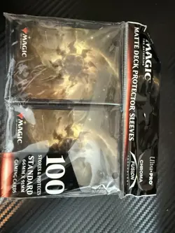 Magic The Gathering Card Covers Never Opened Brand New - Image 1