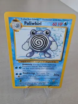 Poliwhirl 38/102 Uncommon Pokemon Card Base Set NM Condition 1999 - Image 1