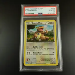 PSA 10 Kangaskhan 017/034 Classic Collection English Holo Graded Pokemon Card - Image 1