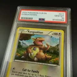 PSA 10 Kangaskhan 017/034 Classic Collection English Holo Graded Pokemon Card - Image 2