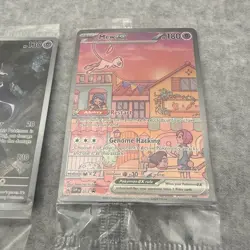 Pokemon TCG - SV 151 UPC Promos - Mewtwo 052 & Mew ex 053 - SEALED - 2 CARD LOT! - Image 2