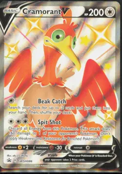 Cramorant V Promo SWSH: Sword & Shield Promo Cards #SWSH086 [Near Mint] Pokemon - Image 1