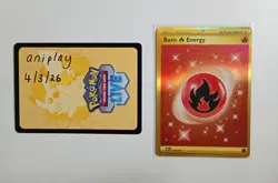 Basic Fire Energy 230/197 Hyper Rare Obsidian Flames NM Pokemon Card - Image 1
