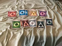 TCG Pokemon. Basic Energy Holo lot of 33 Cards. Mixed Sets. Several Dupes - Image 2