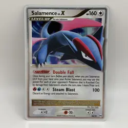 Pokemon TCG Salamence LV.X Arceus Holo Card 98/99 Rare - Image 1