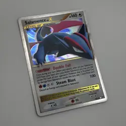 Pokemon TCG Salamence LV.X Arceus Holo Card 98/99 Rare - Image 2