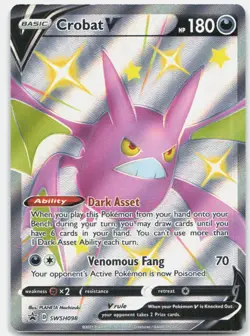 Crobat V Promo SWSH: Sword & Shield Promo Cards SWSH098 NM - Image 1