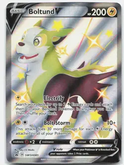 Boltund V Promo SWSH: Sword & Shield Promo Cards SWSH085 NM - Image 1