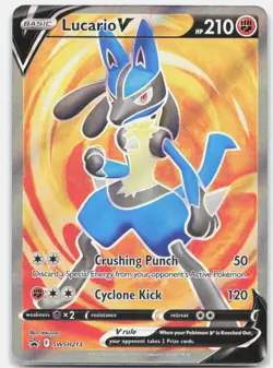 Lucario V Promo SWSH: Sword & Shield Promo Cards SWSH213 NM - Image 1