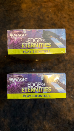 MTG Edge of Eternities Play Booster Display Box Lot x2 Factory Sealed - Image 3