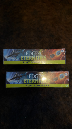 MTG Edge of Eternities Play Booster Display Box Lot x2 Factory Sealed - Image 4