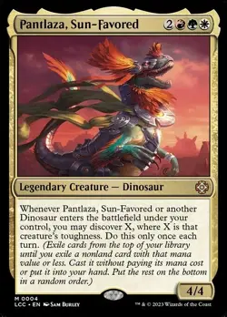 Pantlaza, sun-favored Custom Commander Deck MTG Magic the Gathering - Image 1