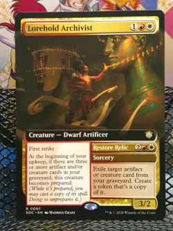 Lorehold Archivist - Regular - R 97 - NM - SoS - MTG - Image 1