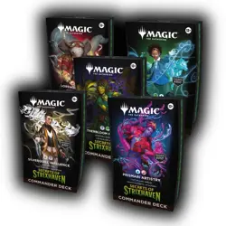 MTG Secrets of Strixhaven Commander Decks Set of 5 - Factory Sealed - Image 1
