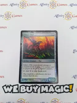 MTG | Plague Myr | Mirrodin Besieged | Foil | Heavily Played | English - Image 1