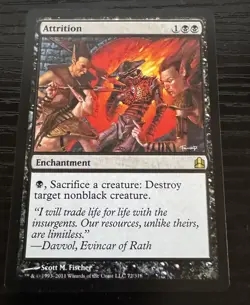 Attrition - Commander Magic the Gathering MTG - Image 1