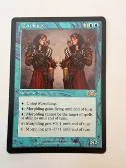 Morphling Urza's Saga Regular. Excellent condition. Not touched in 20 years. - Image 1