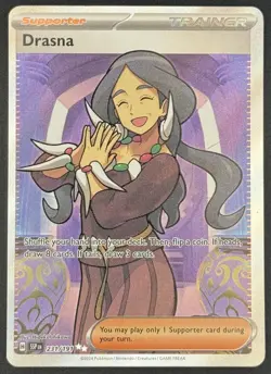Drasna - 231/191 Pokemon TCG SV08: Surging Sparks Ultra Rare Near Mint - Image 1
