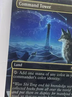 Command Tower (7063) (Rainbow Foil) Secret Lair Drop MtG NM - Land Any Color - Image 2