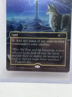 Command Tower (7063) (Rainbow Foil) Secret Lair Drop MtG NM - Land Any Color - Image 4