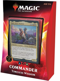 MTG Timeless Wisdom Commander 2020 Deck - Factory Sealed - Fierce Guardianship! - Image 1