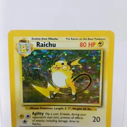 Pokemon TCG Base Set Raichu 14/102 Holo English - Image 2