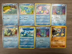 Horsea Seadra Kingdra Pokemon Card Collection Lot Of 16 With Reverse Holos - Image 3
