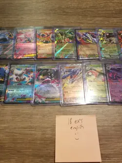 Pokemon 18 EX's card LOT- english -NO DUPES - Image 3