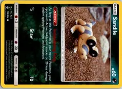 Sandile (113) Common SM - Unbroken Bonds 113/214 LP Reverse Holo Pokemon Card - Image 1