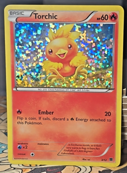 Torchic 3/12 2014 McDonalds Promo Pokemon Card TCG MP - Image 1