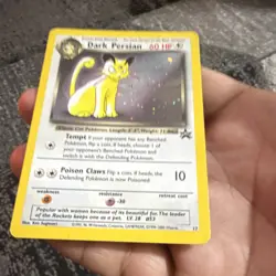 Pokemon Dark Persian Wotc Promo Holo Promo 17/53 English 2000 60 HP Stage 1 - Image 5