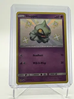 2019 Pokemon Sun & Moon Shuppet-Holo Hidden Fates #SV16 PSA 10 - Image 1