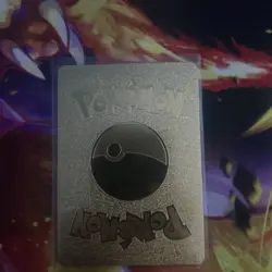 Pikachu VMAX 044/185 Rainbow Rare Gold Foil Collectible Pokemon Card FAN ART - Image 2