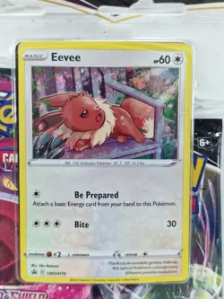 Pokemon TCG Fusion Strike Eevee Triple Booster Blister Pack New Sealed (B) - Image 2