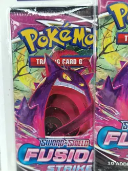 Pokemon TCG Fusion Strike Eevee Triple Booster Blister Pack New Sealed (B) - Image 3