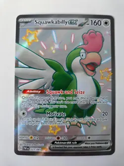 Pokemon Squawkabilly ex 223/091 - SV: Paldean Fates Holo - Image 1