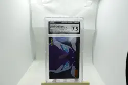 Mewtwo Leaving the Nest Pokemon Topps Mewtwo Strikes Back 4 CGC Near mint 7 - Image 2