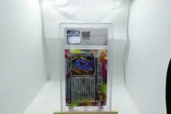 Mewtwo Leaving the Nest Pokemon Topps Mewtwo Strikes Back 4 CGC Near mint 7 - Image 4
