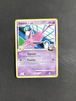 Pokemon TCG Espeon [4] Rising Rivals 18/111 Regular Non Holo Rare - LP/NM - Image 1