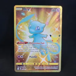 Mew 025/025 Holo Rare Celebrations Pokemon Near Mint English - Image 1