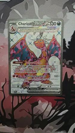 Pokemon TCG Charizard EX 56 Black Star Promo SVP Full Art NM/M - Image 2