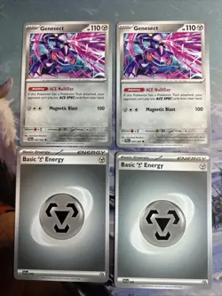 2024 Pokemon Shrouded Fable Genesect 40/64 X2 - Image 1